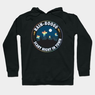 Halloween Gay Design | Rain-Boooo Hoodie